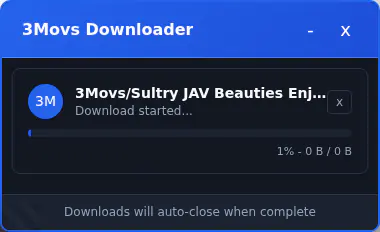 3movs Video Downloader browser extension screenshot 5